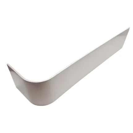 White Primed Bullnose Riser L/R